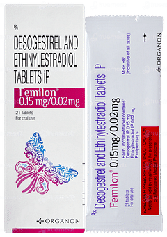 Femilon 0.15mg/0.02mg Tablet 21