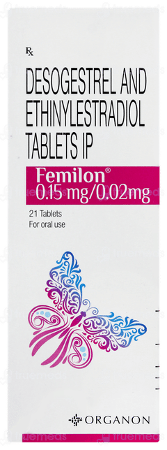 Femilon 0.15mg/0.02mg Tablet 21 Femilon 0.15mg/0.02mg Tablet 21