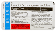 Femoston Conti 1mg + 5mg Tablet 28