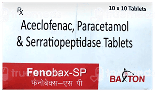 Fenobax-Sp 100/325/15 Mg Tablet 10