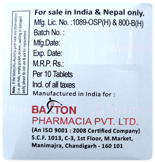 Fenobax-Sp 100/325/15 Mg Tablet 10