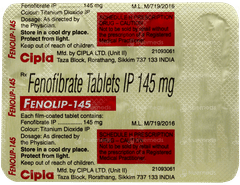 Fenolip 145 Tablet 10 Fenolip 145 Tablet 10
