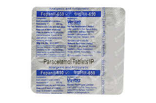 Fepanil 650 MG Tablet 15