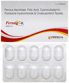 Ferosig D3 Tablet 10