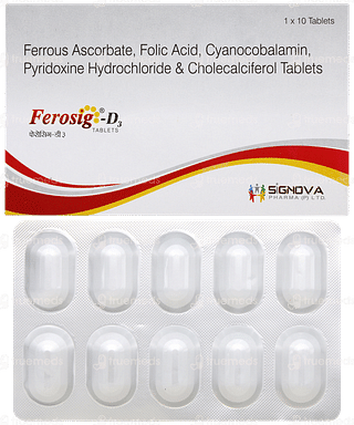 Ferosig D3 Tablet 10