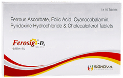 Ferosig D3 Tablet 10