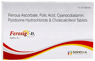 Ferosig D3 Tablet 10