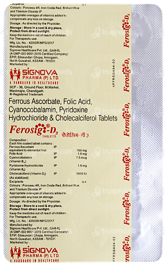 Ferosig D3 Tablet 10