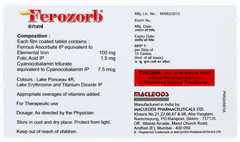 Ferozorb Tablet 10 Ferozorb Tablet 10