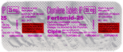 Fertomid 25 Tablet 10 Fertomid 25 Tablet 10