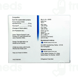Fesency Tablet 40