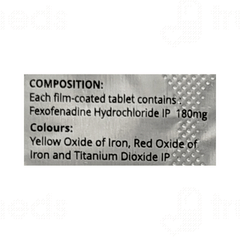 Fexert 180 Tablet 10 Fexert 180 Tablet 10