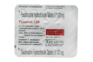 Fexocet 120 Tablet 10