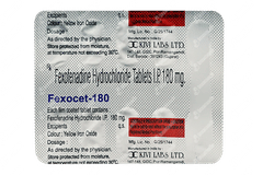 Fexocet 180 Tablet 10 Fexocet 180 Tablet 10