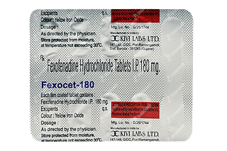 Fexocet 180 MG Tablet 10