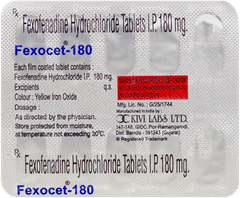 Fexocet 180 Tablet 10