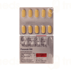 Fexocet 180 Tablet 10 Fexocet 180 Tablet 10
