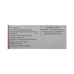 Fexofen 120 Tablet 6 Fexofen 120 Tablet 6