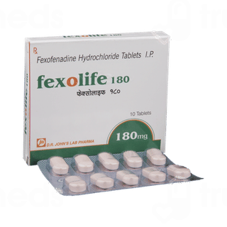 Fexolife 180 Tablet 10