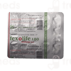 Fexolife 180 Tablet 10