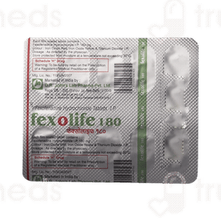 Fexolife 180 Tablet 10
