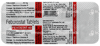 Fexostat 40 MG Tablet 10