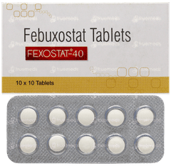Fexostat 40 Tablet 10 Fexostat 40 Tablet 10
