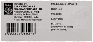 Fexostat 40 Tablet 10