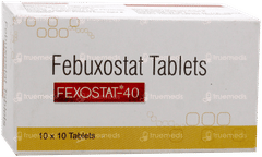 Fexostat 40 Tablet 10 Fexostat 40 Tablet 10