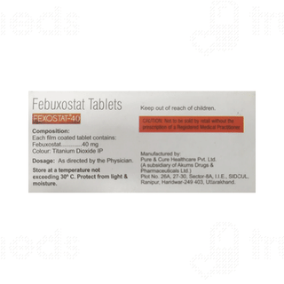 Fexostat 40 Tablet 10