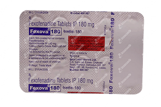 Fexova 180 MG Tablet 10