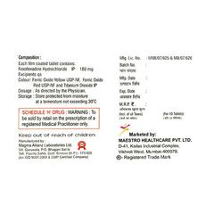 Fextim 180 Tablet 10