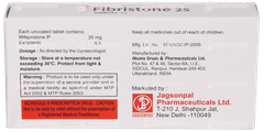 Fibristone 25 Mg Tablet 10