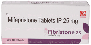 Fibristone 25 Mg Tablet 10