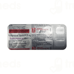 Fibristone 25 MG Tablet 10
