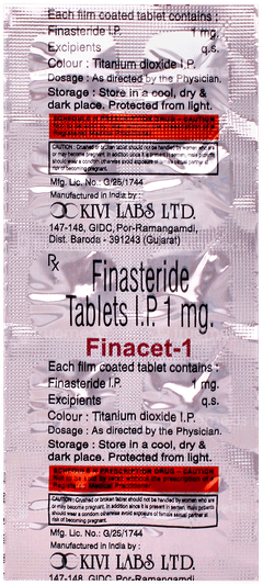 Finacet 1 Tablet 10