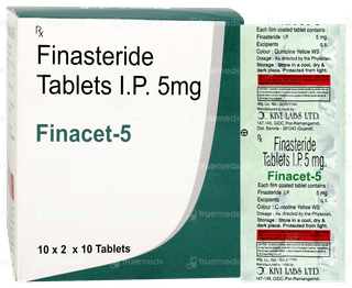 Finacet 5 Tablet 10
