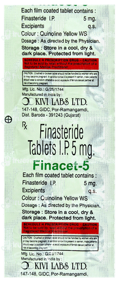 Finacet 5 Tablet 10 Finacet 5 Tablet 10