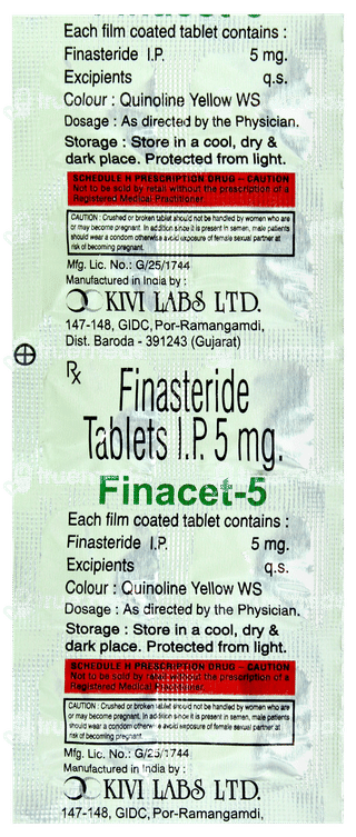 Finacet 5 Tablet 10