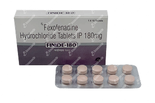 Finide 180 MG Tablet 10