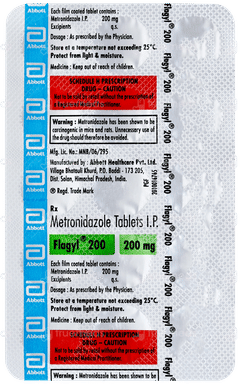 Flagyl 200 Tablet 15