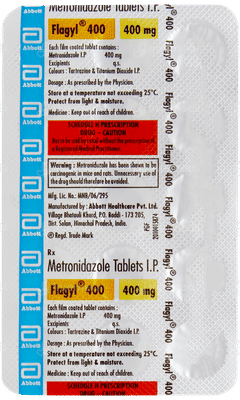 Flagyl 400 Tablet 15 Flagyl 400 Tablet 15