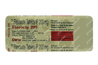 Flavocip 200 MG Tablet 10