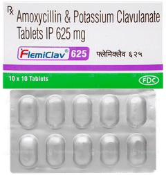 Flemiclav 625 Tablet 10