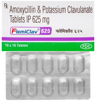 Flemiclav 625 Tablet 10
