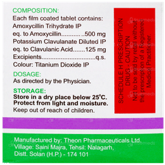 Flemiclav 625 Tablet 10 Flemiclav 625 Tablet 10