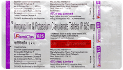 Flemiclav 625 Tablet 10 Flemiclav 625 Tablet 10
