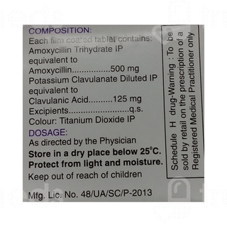 Flemiclav 625 Tablet 10