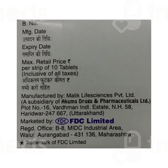 Flemiclav 625 Tablet 10