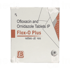 Flox O Plus 200/500mg Tablet 10 Flox O Plus 200/500mg Tablet 10